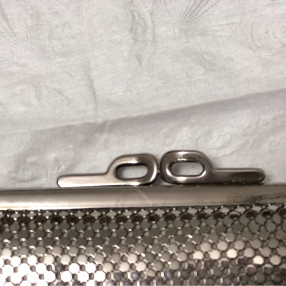 Kane M vintage (at least 30 years old) tri-fold silver plate metal mesh wallet - Picture 7 of 12